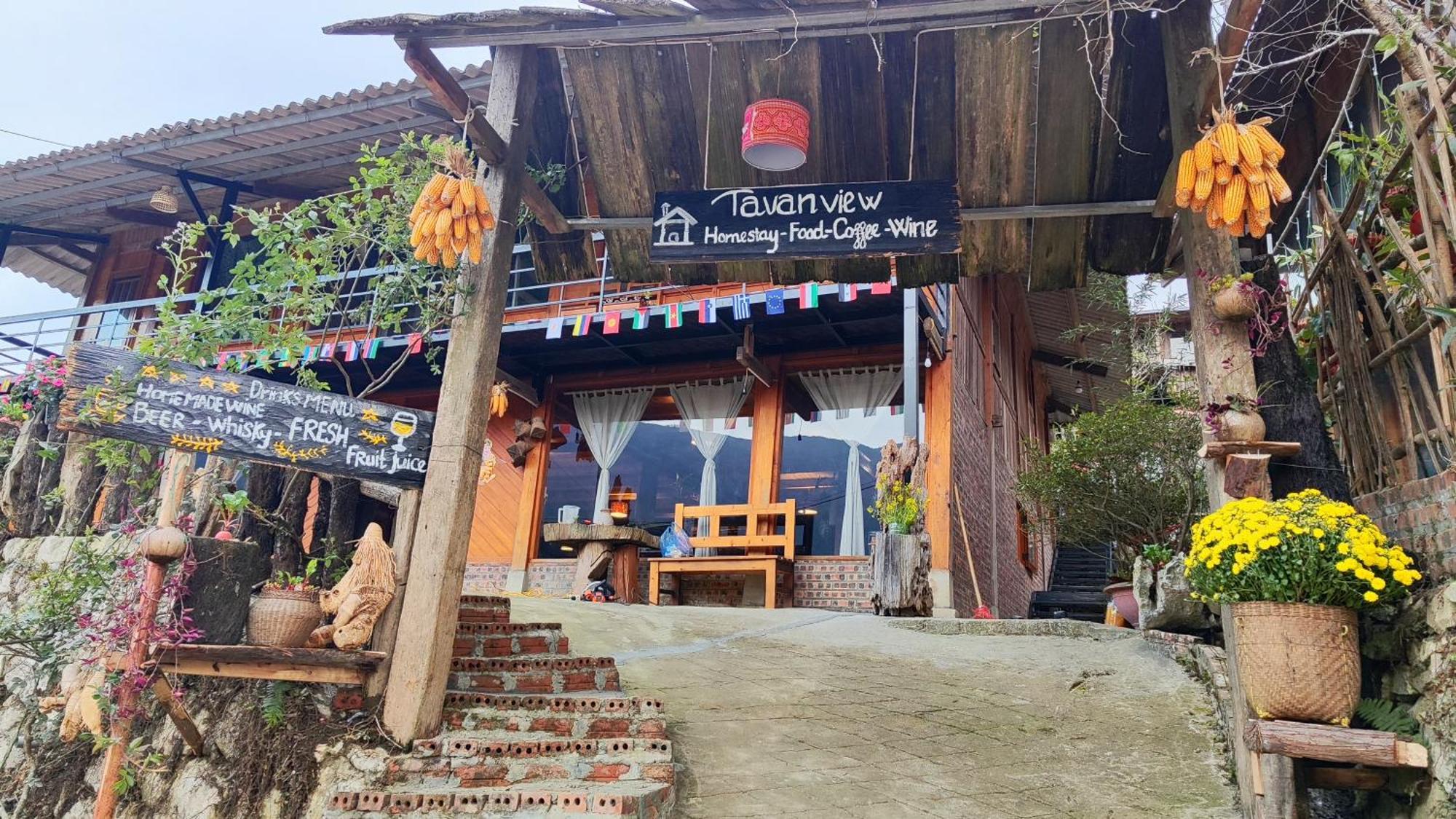 Tavan View Homestay Sapa Eksteriør billede